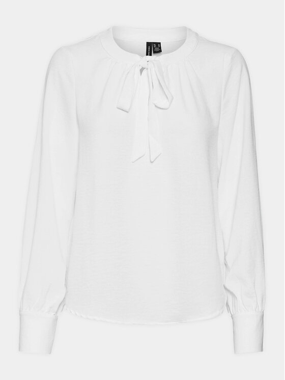 Vero Moda Vero Moda Blūze Alva 10300577 Balts Regular Fit