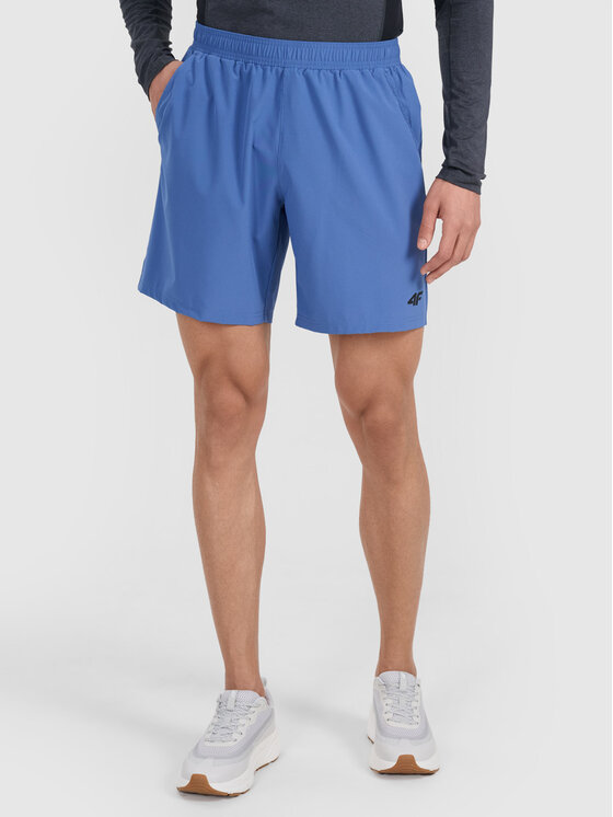 4F 4F Szorty sportowe MULTI ACTIVE Turkusowy Regular Fit