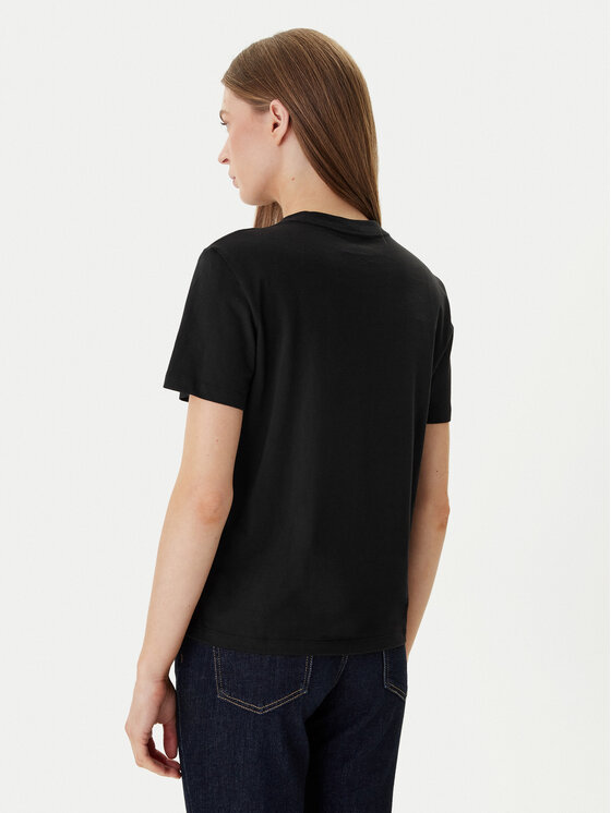 Calvin Klein Jeans Calvin Klein Jeans Tricou Classic Foil LV047E804G Negru Regular Fit