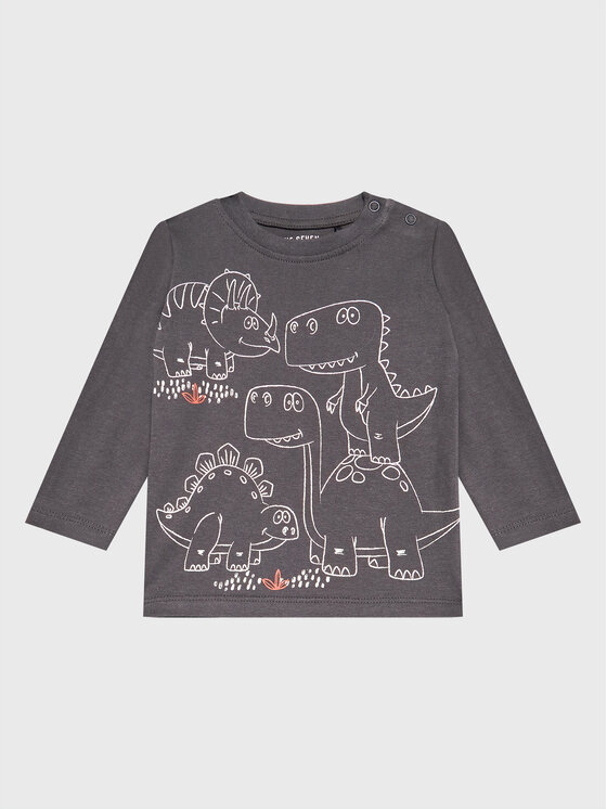Blue Seven Blue Seven Блуза 977611 Сив Regular Fit