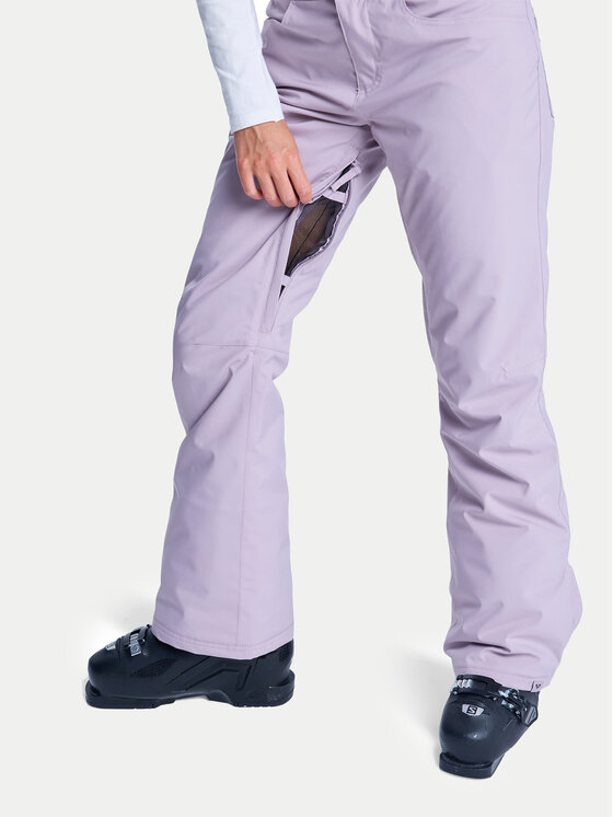Roxy Roxy Παντελόνι snowboard Backyard ERJTP03299 Μωβ Tailored Fit
