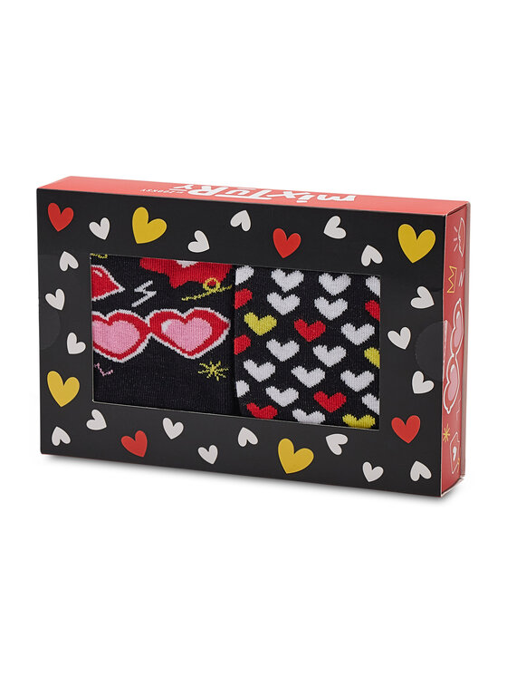 Set di 2 paia di calzini lunghi unisex Mixtury
