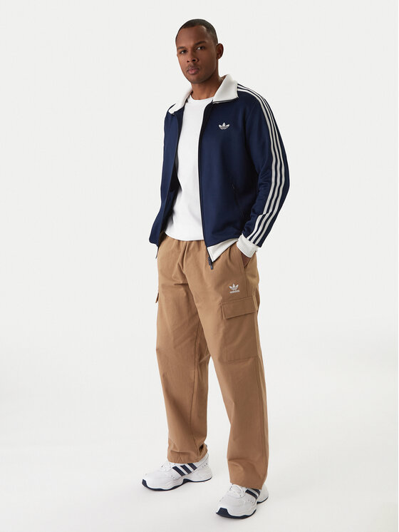 adidas adidas Mikina adicolor Classic KE3526 Tmavomodrá Slim Fit