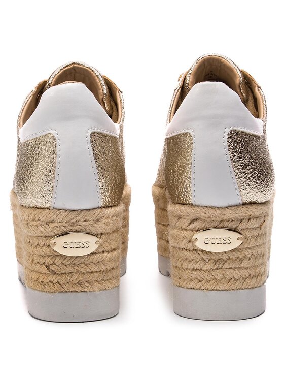 Guess Guess Espadrilės Gracen FL6GRC LEM13 Auksinė