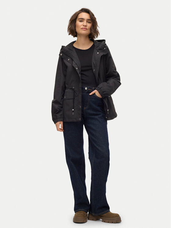 Vero Moda Vero Moda Parka Paisley 10301577 Czarny Regular Fit