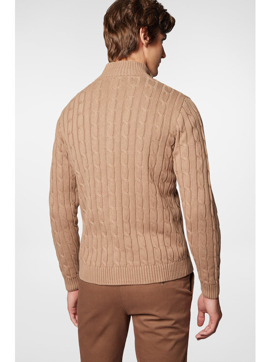Próchnik Próchnik Kardigan PM9 SW073224000037 Beżowy Regular Fit