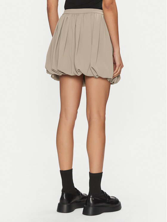 Please Please Φούστα mini G0MJCSI000 Μπεζ Regular Fit