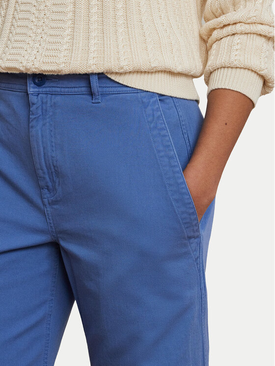 LAUREN RALPH LAUREN LAUREN RALPH LAUREN Hlače iz tkanine 200965654003 Modra Regular Fit