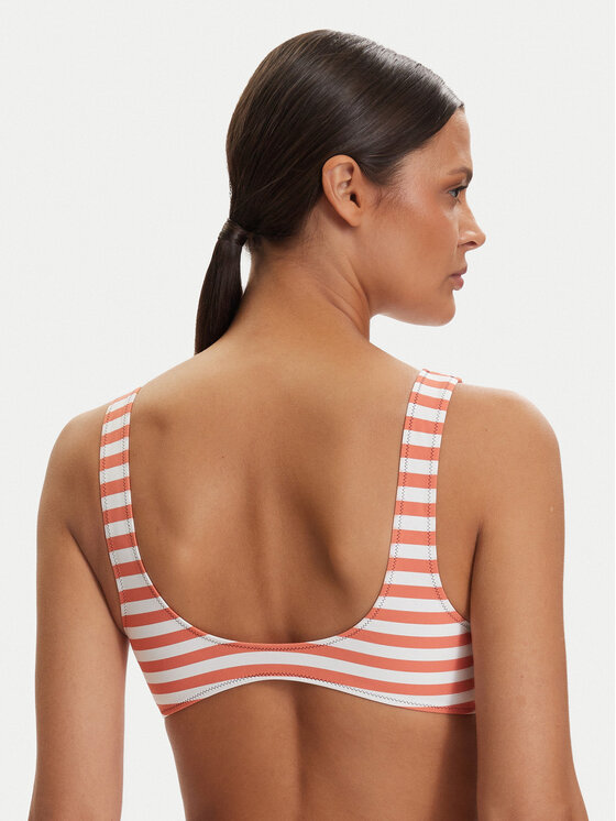 Calvin Klein Swimwear Calvin Klein Swimwear Góra od bikini LV00Q61100 Pomarańczowy