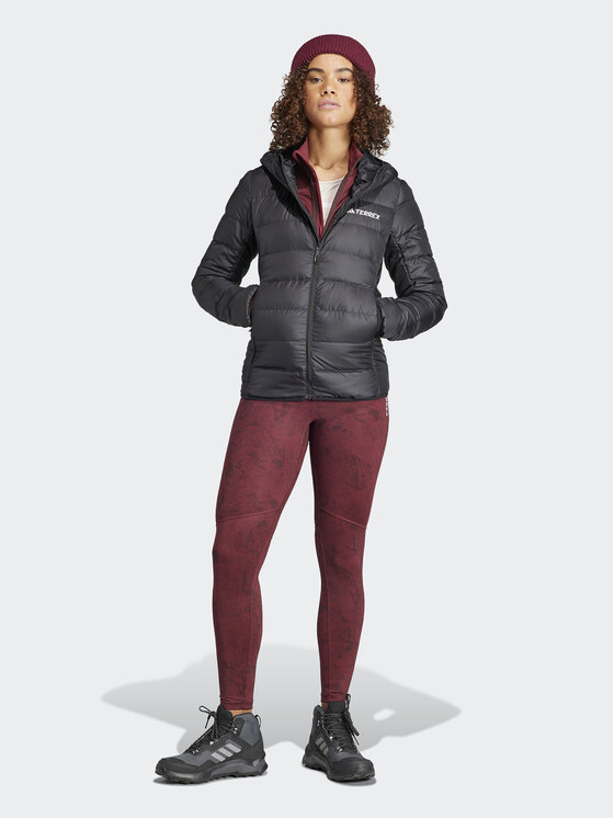 adidas adidas Pūkinė striukė Terrex Multi Light Down IP6034 Juoda Slim Fit
