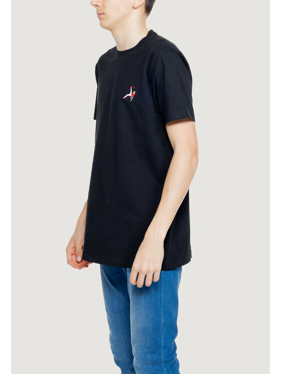 The Bomber The Bomber T-shirt The Bomber Calciatore Nero To Fit