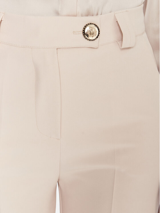 Maryley Maryley Stoffhose 25IB563/43LA Beige Regular Fit