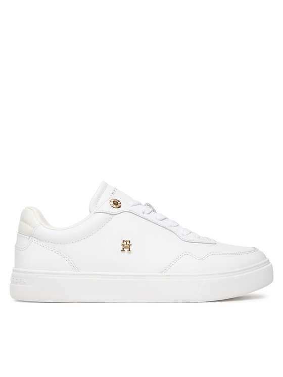 Tommy Hilfiger Tommy Hilfiger Sportcipők Casual Cupsole Sneaker FW0FW09022 Fehér