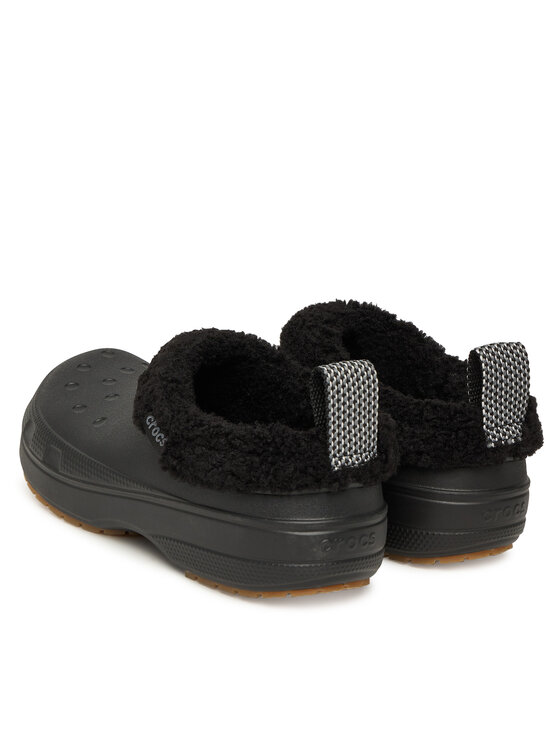 Crocs Crocs Šľapky Classic Lined Shorty 211380 Čierna