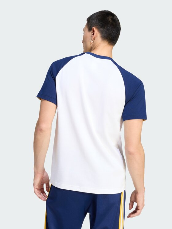 adidas adidas Koszulka techniczna 161829 Biały Slim Fit