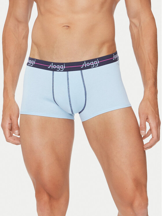 Sloggi Sloggi 2er-Set Boxershorts 10206968 Blau