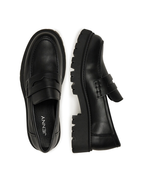 JENNY JENNY Loafersy WS5875-30 Czarny