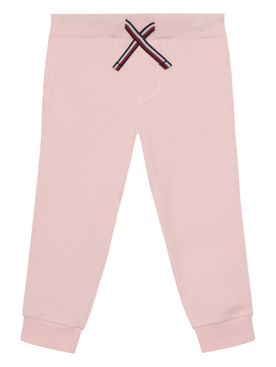 Tommy Hilfiger Tommy Hilfiger Treniņtērps Monotype KN0KN02162 Rozā Wide Leg