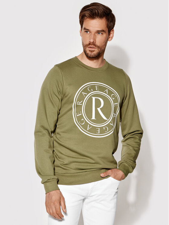 Felpa Crewneck 2 Verde Slim Fit