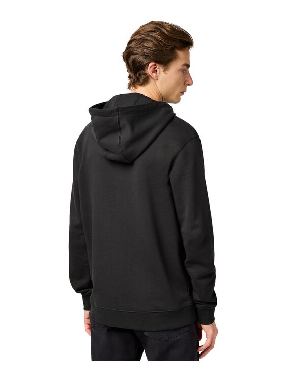 Wrangler Wrangler Bluza 112362888 Czarny Regular Fit