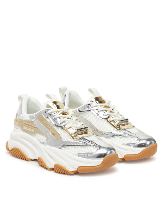 Steve Madden Steve Madden Laisvalaikio batai Possession-E SM19000033 Sidabrinė