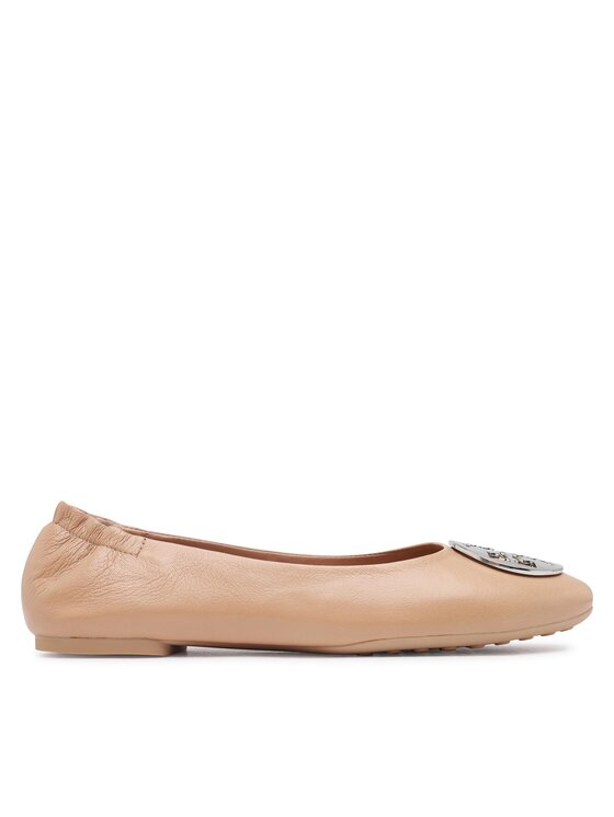 Tory Burch Tory Burch Baleríny Claire Ballet 147379 Béžová