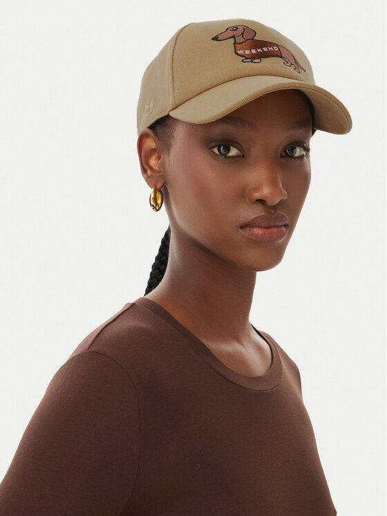 Weekend Max Mara Weekend Max Mara Бейсболка 2615571044650 Коричневий
