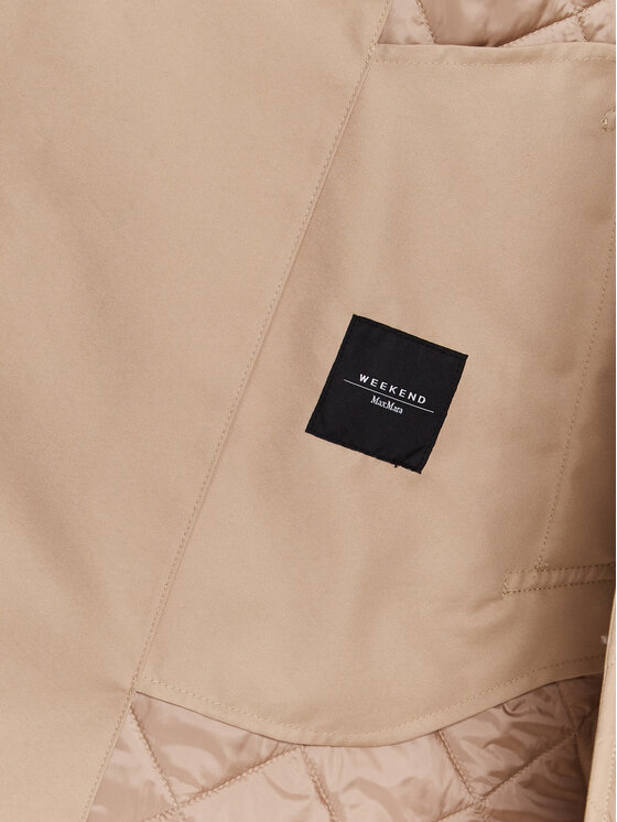 Weekend Max Mara Weekend Max Mara Átmeneti kabát Ragione 23549101 Bézs Regular Fit
