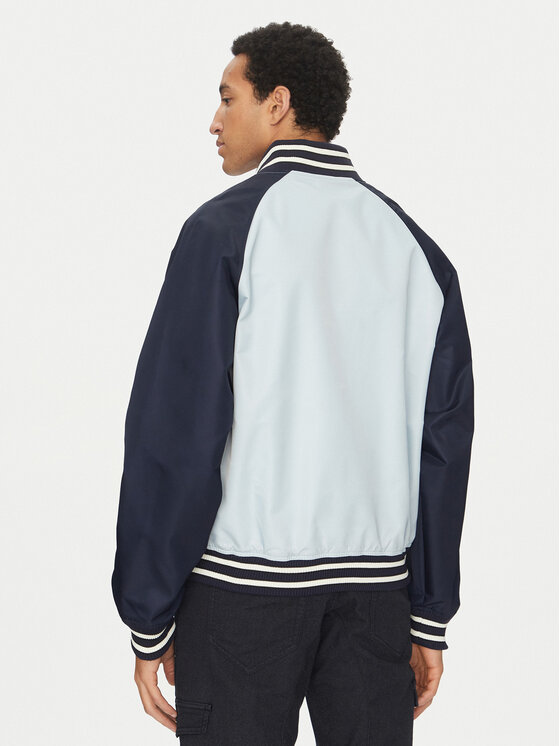 Guess Jeans Guess Jeans Kurtka bomber M5GL32 WHAA2 Błękitny Regular Fit