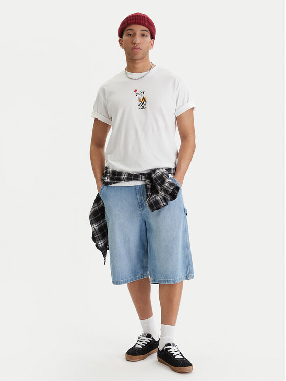 RVCA RVCA T-shirt Cutship EVYZT00287 Bijela Relaxed Fit