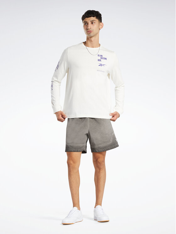Reebok Longsleeve Basketball All Are Welcome Here HN5806 Білий Relaxed ...
