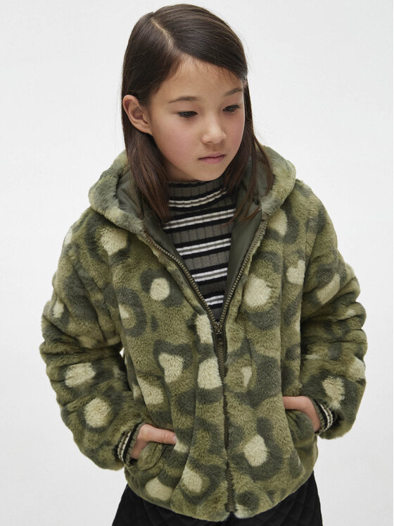 Mayoral Mayoral Шуба 7.409 Зелений Regular Fit
