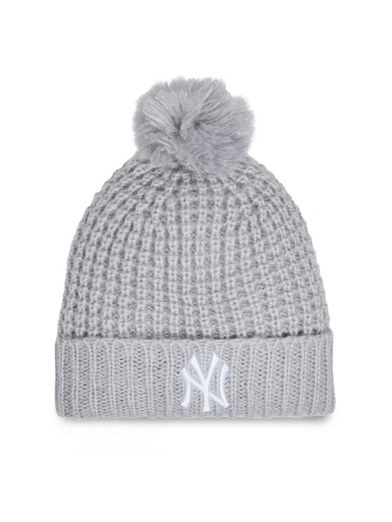 New Era Cepure Wmns Cosy Pom 60364288 Pelēks