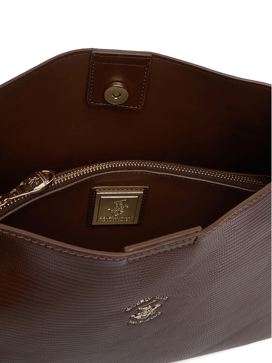 Beverly Hills Polo Club Beverly Hills Polo Club Ročna torba BHPC-W-04-A23 Rjava
