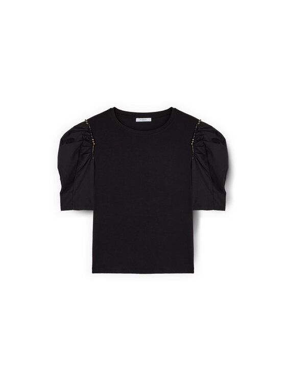 Motivi Motivi T-shirt G020W003510N033 Nero Regular Fit