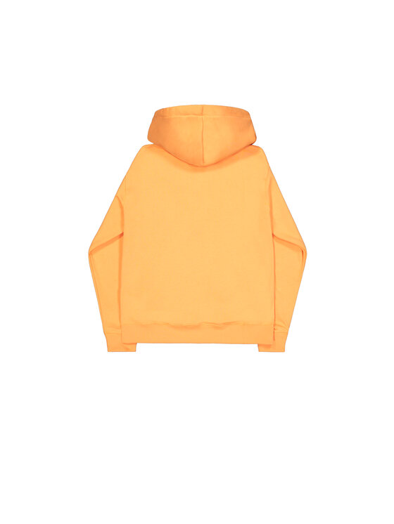 Alpha Industries Alpha Industries Bluza Basic Puff Print Zip Hoodie Pomarańczowy Regular Fit