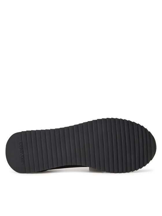 Calvin Klein Jeans Calvin Klein Jeans Sneakersy Retro Runner Lace Up Ny-Su YM0YM01325 Czarny