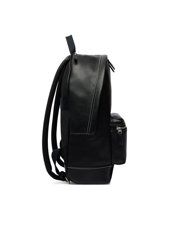Calvin Klein Calvin Klein Nahrbtnik Bold Pebble Round Backpack LV04D3425G Črna