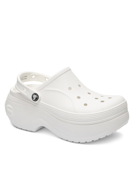 Crocs Crocs Şlapi BELLA CLOG 210062-100 Alb