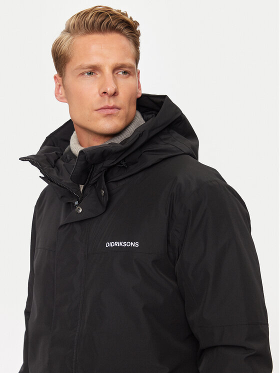 Didriksons Didriksons Parka Danny 505802 Fekete Regular Fit