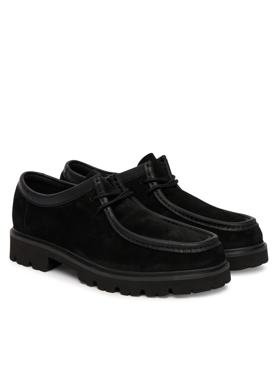 Clarks Clarks Półbuty Cleyhill Seam 26186418 Czarny