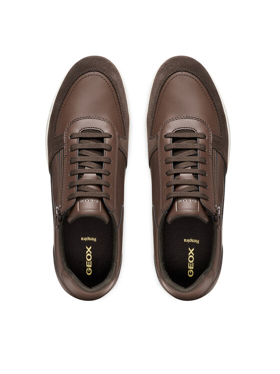 Geox Geox Sneakersy U Avery U65H5A 0BC22 C6005 Brązowy ciemny