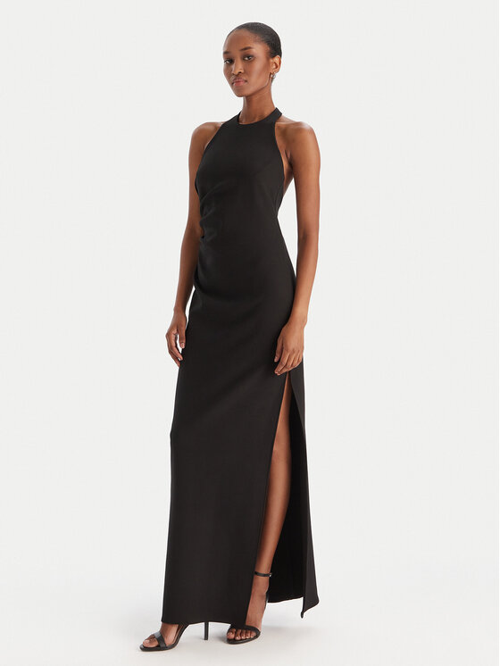Eleh Eleh Abendkleid EFW250216 Schwarz Regular Fit