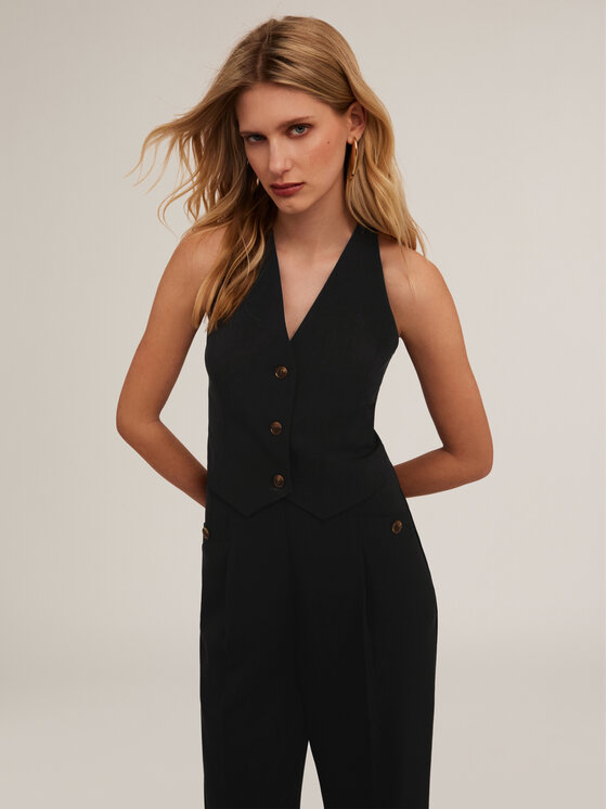 Motivi Motivi Blusa 2665Q001809N033 Nero Regular Fit