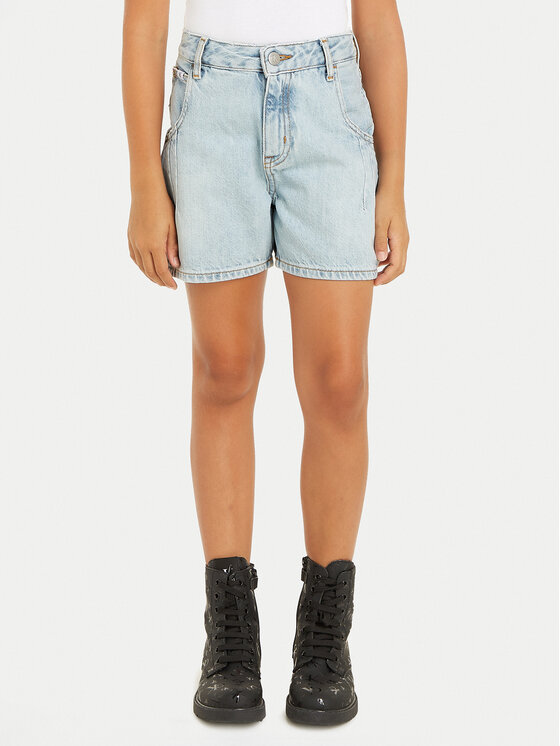 Calvin Klein Jeans Calvin Klein Jeans Kratke traperice IG0IG02369 Svijetloplava Regular Fit