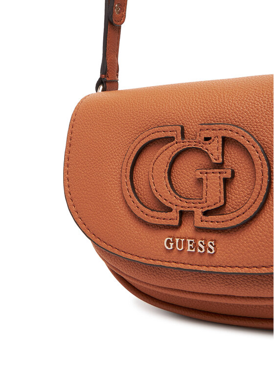 Guess Guess Ročna torba Calebra Mini HWBG95 36780 Rjava