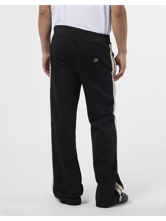 PHILIPP PLEIN PHILIPP PLEIN Spodnie dresowe 28966 Czarny Jogger Fit