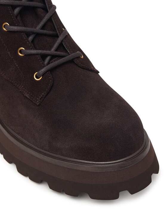 MICHAEL Michael Kors MICHAEL Michael Kors Черевики Caleb Lug 40F6CBFE5S Коричневий