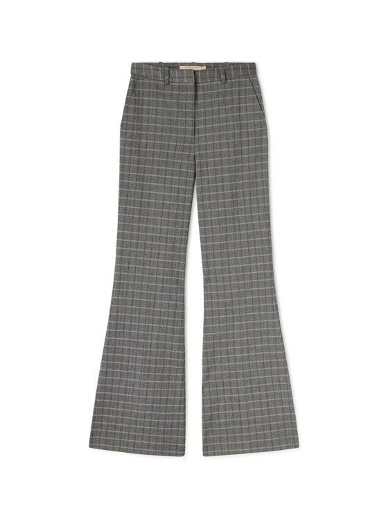 Trussardi Trussardi Spodnie materiałowe P012A002444N0CG Szary Flare Fit