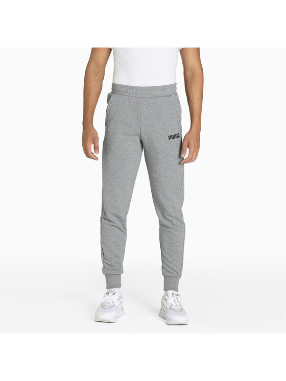 Puma Puma Spodnie dresowe 847234 Szary Regular Fit
